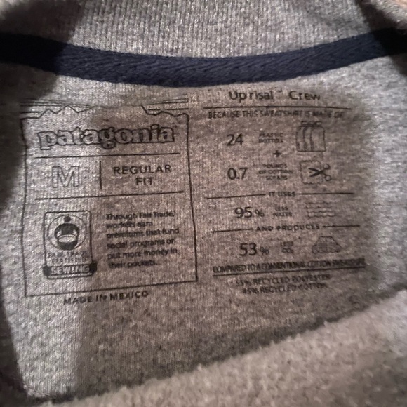 Patagonia Breckinridge crewneck , medium . men’s / unisex sizing - Picture 4 of 4